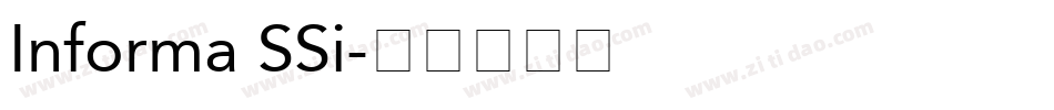 Informa SSi字体转换